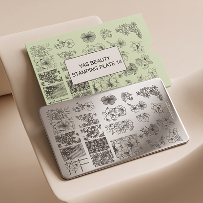 Yas Beauty Stamping Plate 14