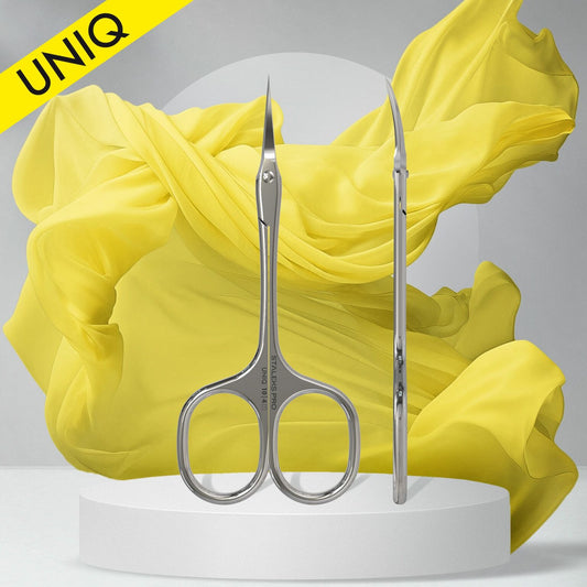 Staleks Professional cuticle scissors Ballerina UNIQ 10 TYPE 4 SQ-10/4