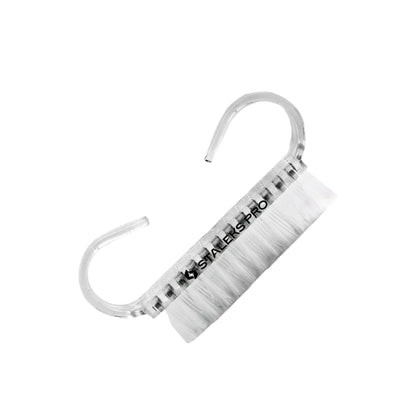 STALEKS Manicure brush EXPERT 02 for dust removal (10 pcs) (DBE-02-10)