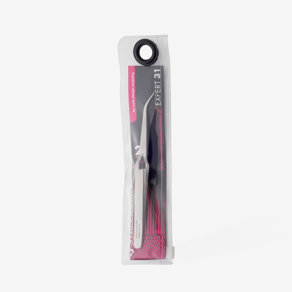 STALEKS Reverse action tweezers for nail arch modelling EXPERT 31 TYPE 2 TE-31/2