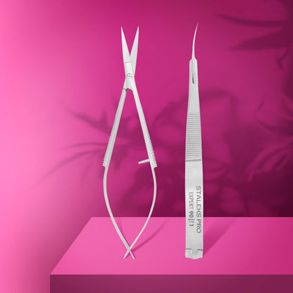 Staleks Professional cuticle micro scissors EXPERT 90 TYPE 1 SE-90/1