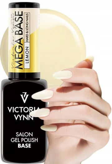 V VYNN Gel polish Mega Base Lemon 8ml