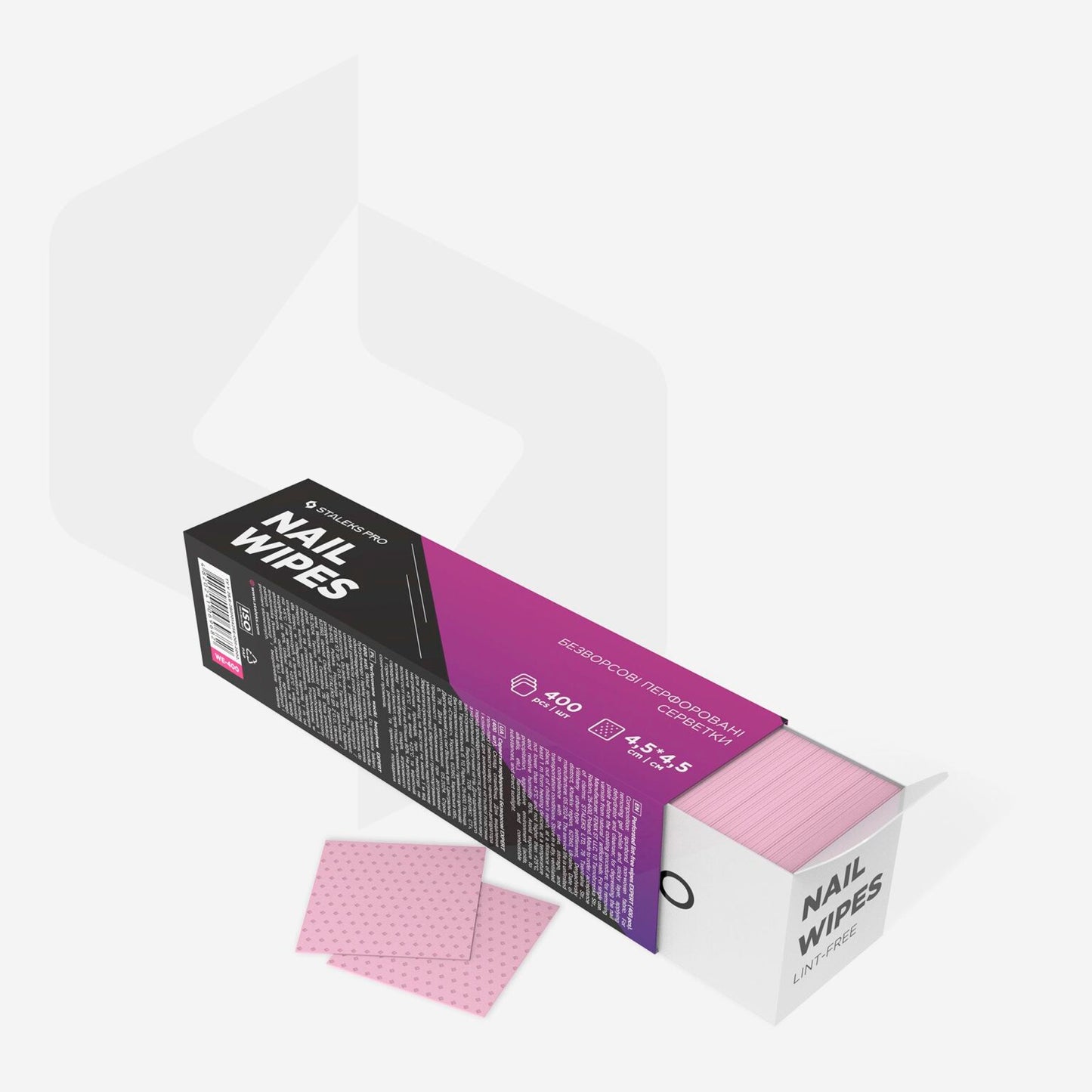 Staleks Perforated Lint-free wipes (400pcs) WE-400
