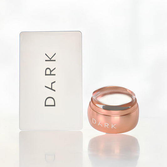 DARK Mini Stamping Stamper and scraper - rose gold